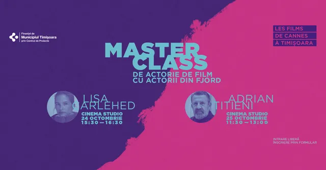 Masterclass cu actorii din Fjord: Lisa Carlehed