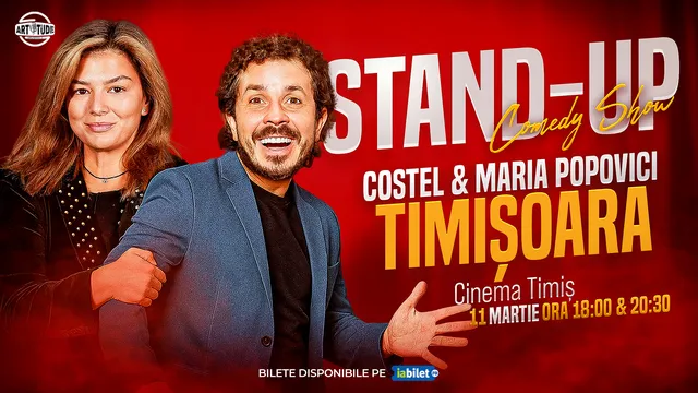 Stand-up comedy cu Costel și Maria Popovici