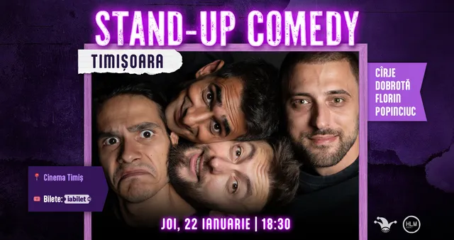 Stand-up comedy cu Cîrje, Florin, Dobrotă și Popinciuc