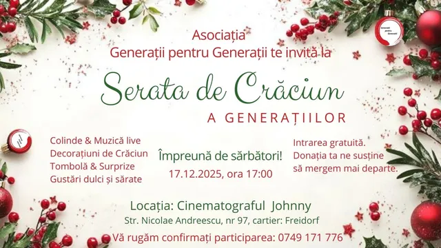 Serata de Crăciun a generațiilor