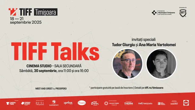 Întâlniri cu invitați speciali la TIFF Timișoara